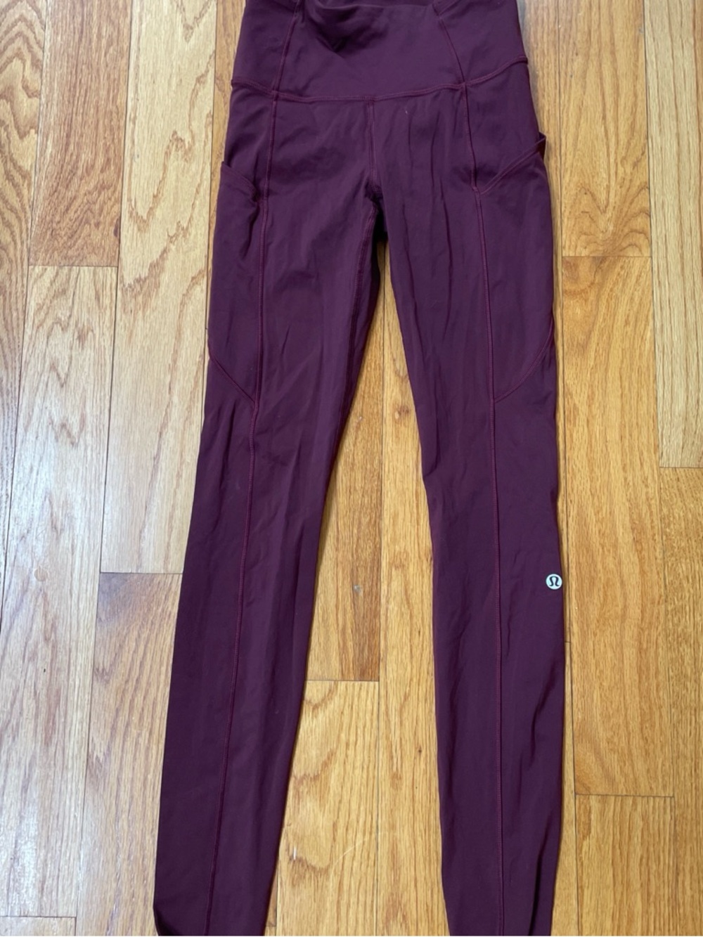 lululemon athletica Deep Burgundy High-Rise Leggings